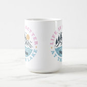 Das Leben am See ist besser Kaffeetasse (Mittel)