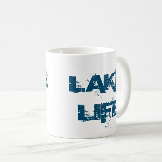 Das Leben am See ist besser Kaffeetasse (VorderseiteRechts)