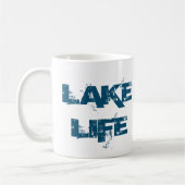 Das Leben am See ist besser Kaffeetasse (Links)