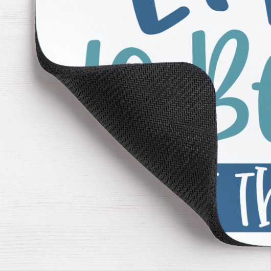 Das Leben am See ist besser Mousepad (Ecke)