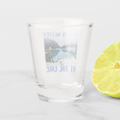 Das Leben am See ist besser Schnapsglas (Rückseite)