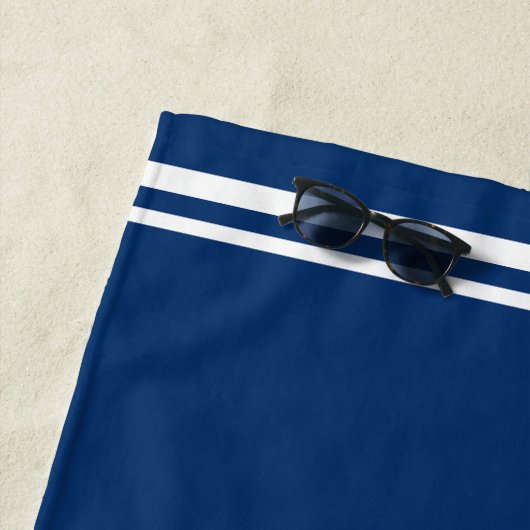 Das Leben am See ist besser Strandtuch (Beispiel)