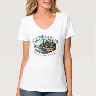 Das Leben am See ist besser T-Shirt