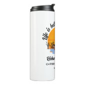 Das Leben am See ist besser. Thermosbecher (Nach links gedreht)