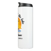 Das Leben am See ist besser. Thermosbecher (Nach rechts gedreht)