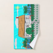 Das Leben am Strand Badhandtuch Set (Handtuch)