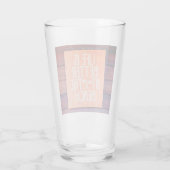 Das Leben am Strand ist besser Glas (Rückseite)