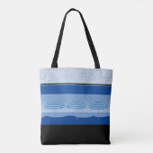 Das Leben am Strand ist besser in 2 Stilen Tasche (Rückseite)