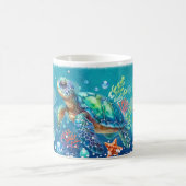 Das Leben am Strand ist besser Kaffeetasse (Mittel)