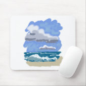 Das Leben am Strand ist besser Mousepad (Mit Mouse)