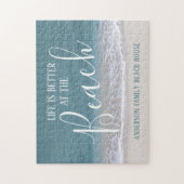 Das Leben am Strand ist besser Puzzle (Vertikal)