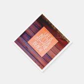 Das Leben am Strand ist besser Serviette (Ecke)