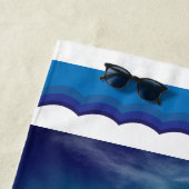 Das Leben am Strand ist besser Strandtuch (Beispiel)