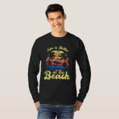 Das Leben am Strand ist besser T-Shirt (Vorne ganz)