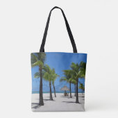 Das Leben am Strand ist besser Tasche (Rückseite)