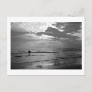 Das Leben am Strand: Japan Postkarte