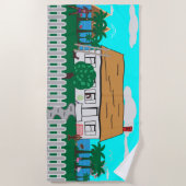 Das Leben am Strand Strandtuch (Vorderseite)