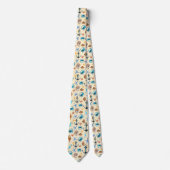 Das Leben am Strand und am Meer als Muster Krawatte (Vorderseite)