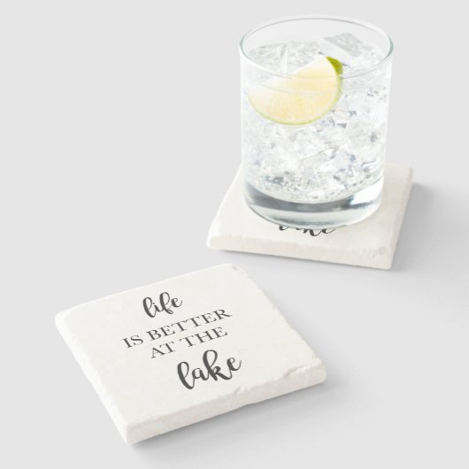 Das Leben am Untersetzer des Marble Stone (Seitenansicht)