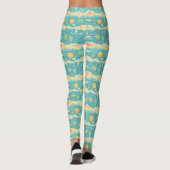 Das Leben auf der Insel ist ein Synonym für das Le Leggings (Rückseite)