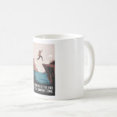 Das Leben beginnt am Ende Ihrer Komfortzone Kaffeetasse (VorderseiteRechts)