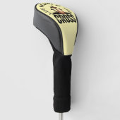 Das Leben beginnt am Kreuz Golf Headcover (angewinkelt)