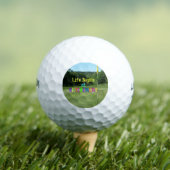 Das Leben beginnt bei der Bezahlung - Golf spielen Golfball (Insitu T-Shirt)