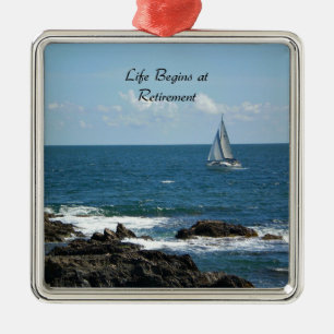 Das Leben beginnt bei der Pensionierung, Ornament Aus Metall