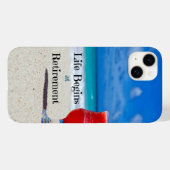 Das Leben beginnt bei der Rente Case-Mate iPhone Hülle (Rückseite (Horizontal))
