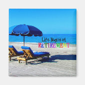 Das Leben beginnt bei der Rente Magnet (Vorne)