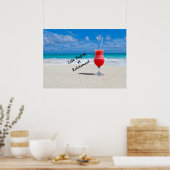 Das Leben beginnt bei der Rente Poster (Küche)