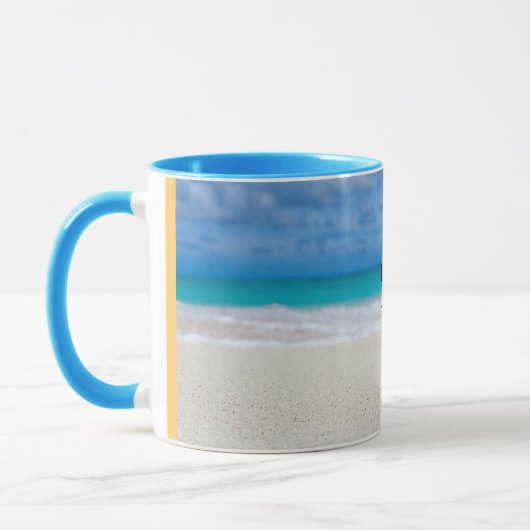 Das Leben beginnt bei Pension, Frostisches Getränk Tasse (Links)