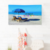 Das Leben beginnt bei Pensionierung, populärem Des Banner (Insitu)