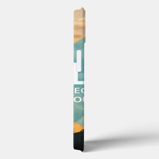 Das Leben beginnt Case-Mate iPhone Hülle (Rückseite / Rechts)