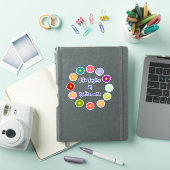 Das Leben beginnt im Ruhestand Aufkleber (iPad Hülle)