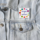 Das Leben beginnt im Ruhestand Button (Beispiel)