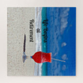 Das Leben beginnt im Ruhestand - Frostisches Geträ Puzzle (Horizontal)