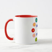 Das Leben beginnt im Ruhestand Tasse (Links)