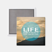 Das Leben beginnt Magnet (Vorderseite/Rückseite)