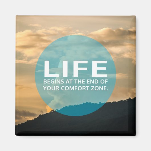 Das Leben beginnt Magnet (Vorne)