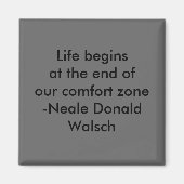 Das Leben beginnt Magnet (Vorne)