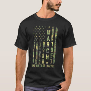 Das Leben beginnt mit 66 Geboren im März 1957 im J T-Shirt