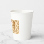 Das Leben beginnt mit Kaffee Pappbecher (Links)