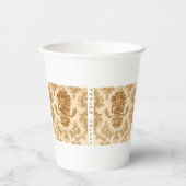 Das Leben beginnt mit Kaffee Pappbecher (Vorderseite)