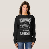 Das Leben beginnt mit vierzig 1982 mit der Geburt Sweatshirt (Vorne ganz)