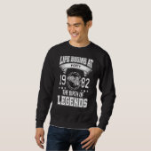 Das Leben beginnt mit vierzig 1982 mit der Geburt  Sweatshirt (Vorne ganz)