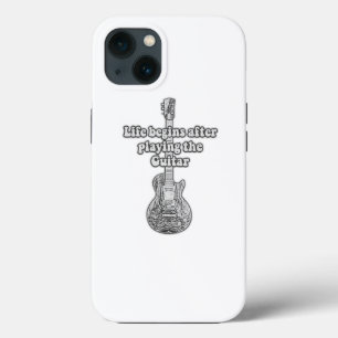 Das Leben beginnt nach dem Gitarrenspiel. Case-Mate iPhone Hülle