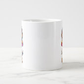 Das Leben beginnt nach dem Kaffee  Jumbo-Tasse (Vorderseite)