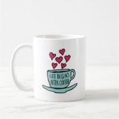 Das Leben beginnt nach dem Kaffee Kaffeetasse (Links)