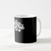 Das Leben beginnt nach dem Kaffee Kaffeetasse (VorderseiteRechts)